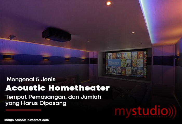 Mengenal 5 Jenis Acoustic Hometheater, Tempat Pemasangan, dan Jumlah yang Harus Dipasang